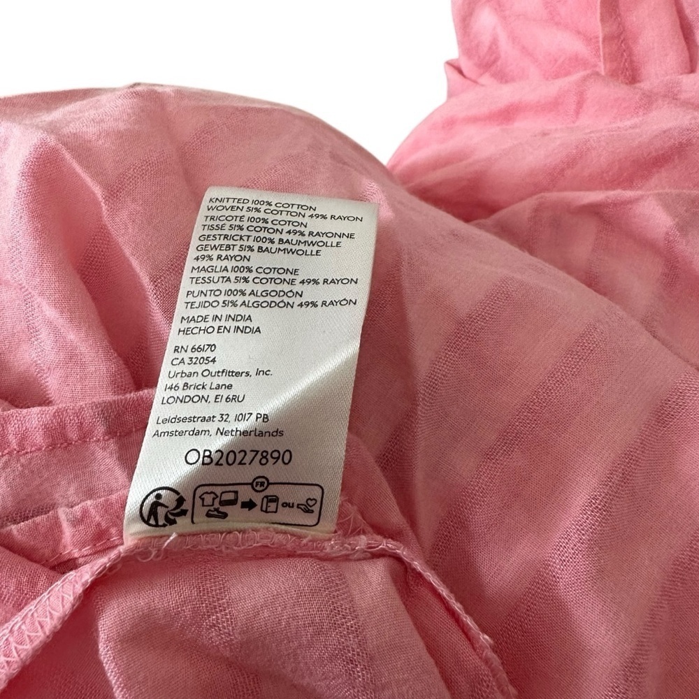 NWOT Free People Surf's Up Maxi Dress in Flamingo Pink Small & XS - Picture 8 of 9